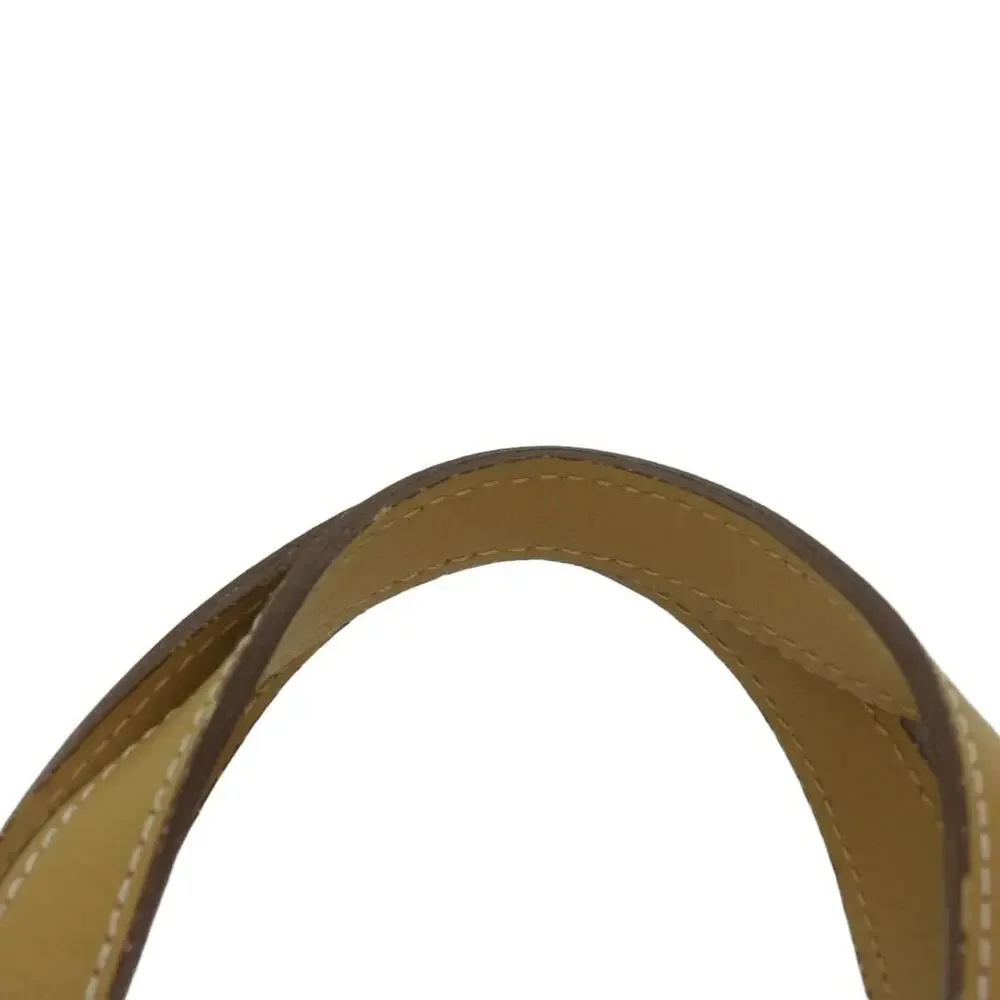 Burberry Leather Tote Bag Beige